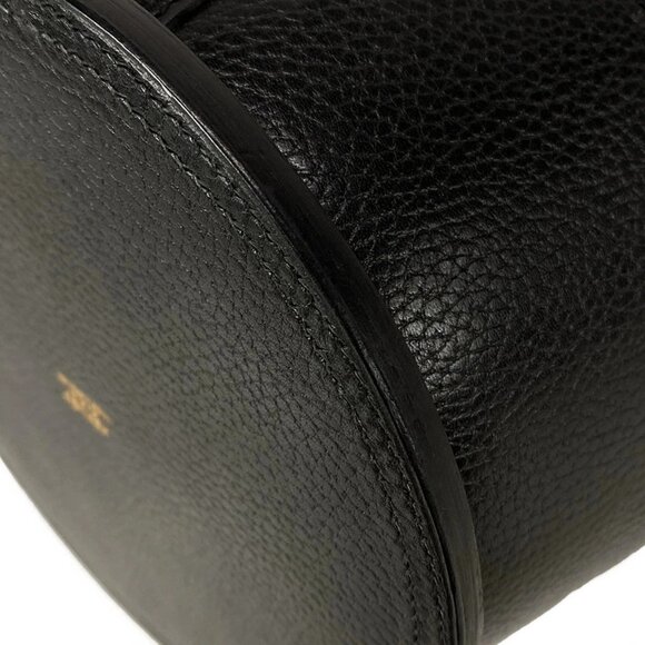 Auth HERMES Standee Black Vachette Grainee Des Ardennes Circle S Shoulder Bag - Picture 3 of 16